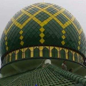 kubah masjid galvalum