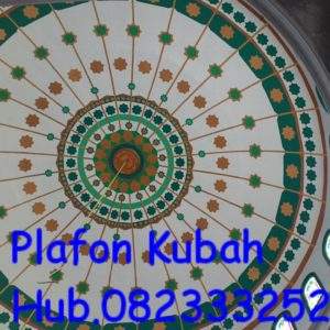 plafon kubah masjid