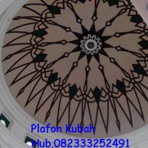 plafon kubah masjid